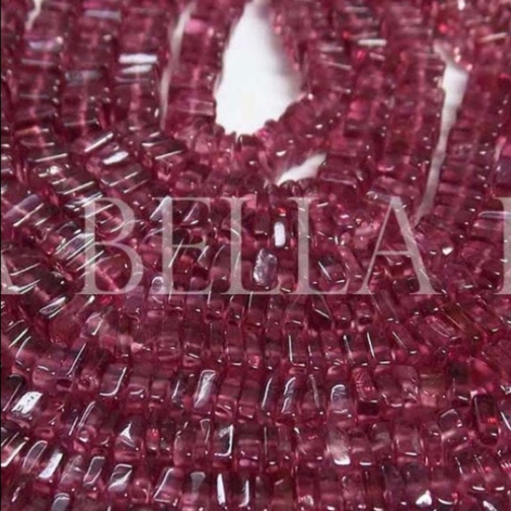 Rasberry AAA Rhodolite Garnet bracelet - Picture 3 of 5